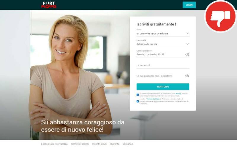 Recensione FlirtMoms.com Truffa