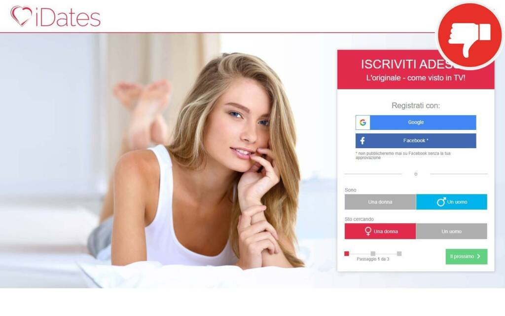 Recensione iDates.com Truffa
