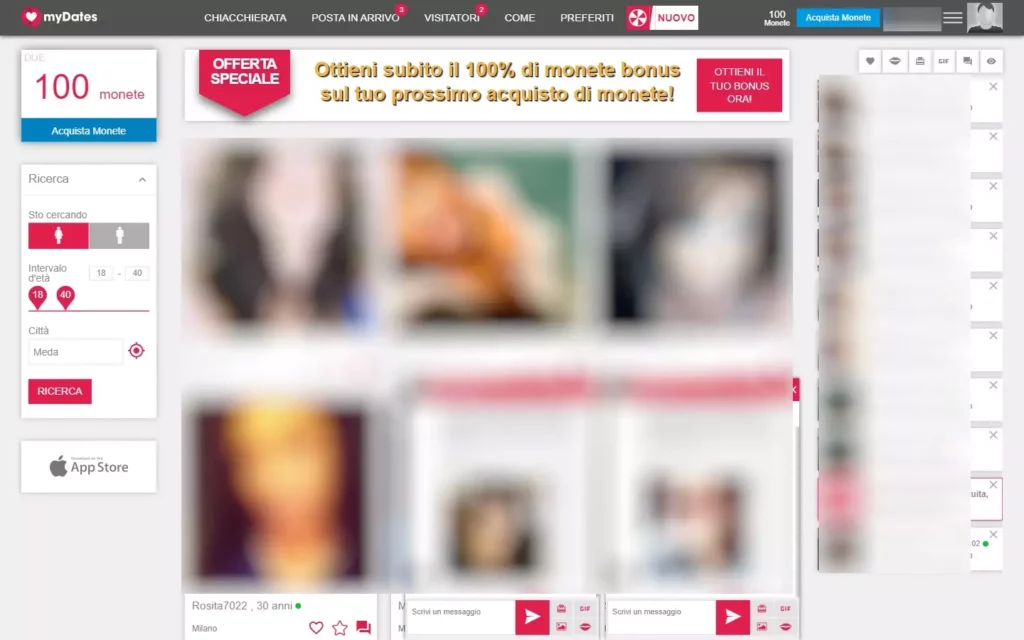 MyDates.com - members area
