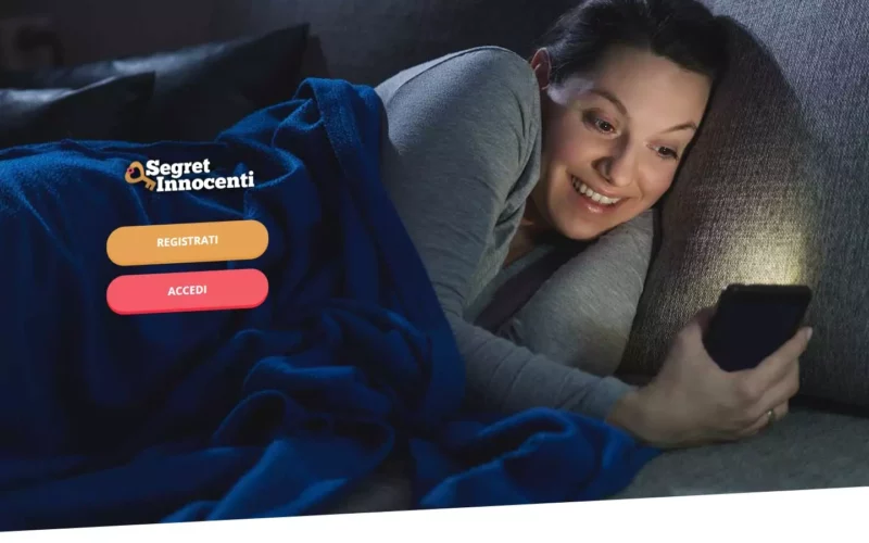 www.segretinnocenti.com landing