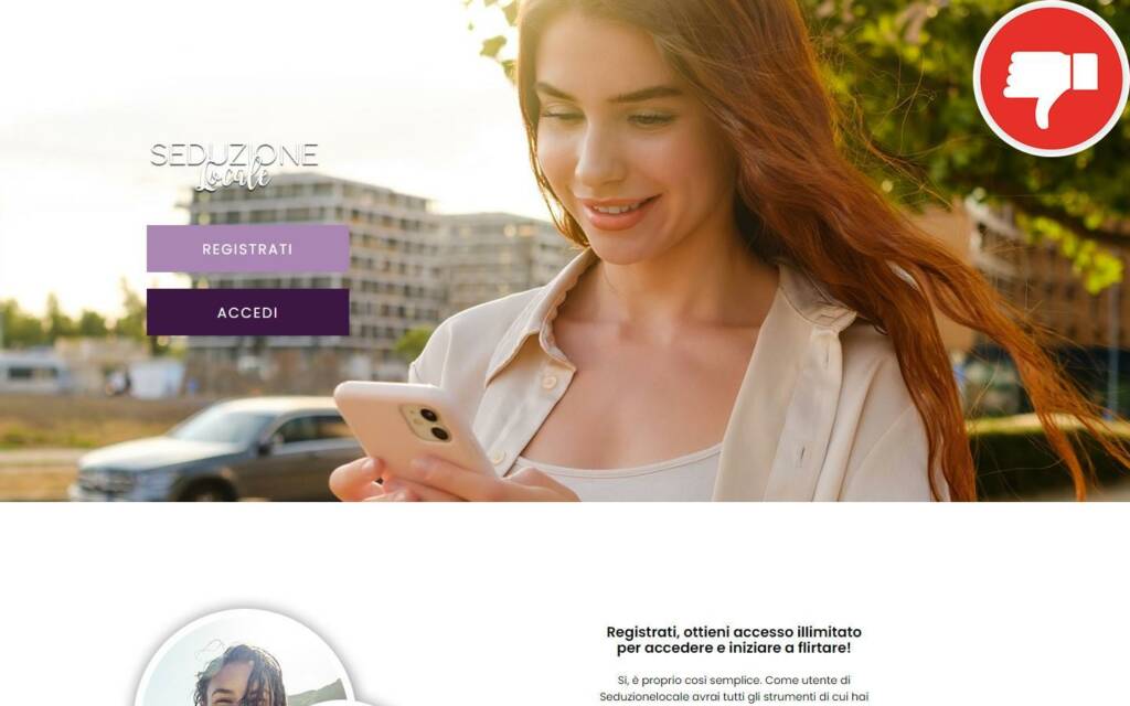 Recensione SeduzioneLocale.com Truffa