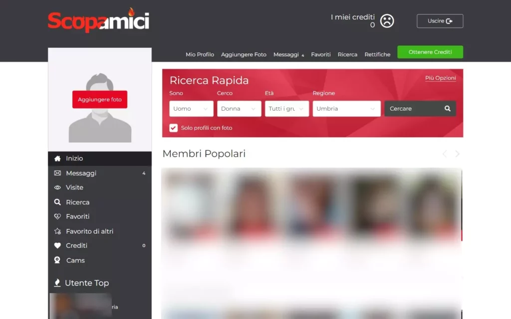 ScopAmici.com - members area