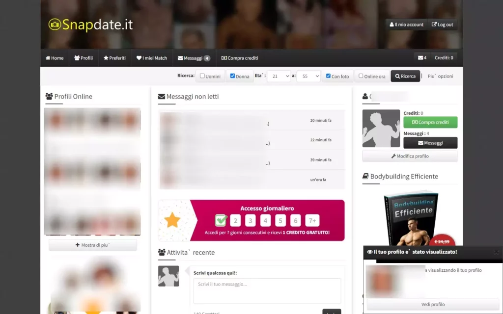 SnapDate.it - members area