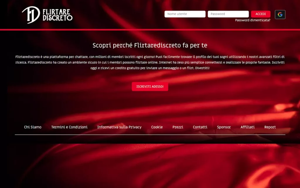 recensione FlirtareDiscreto.com truffa