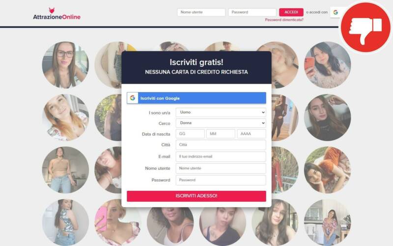 Recensione AttrazioneOnline.com Truffa