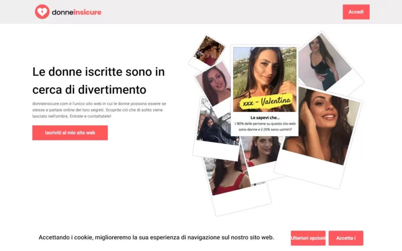 Recensione DonneInsicure.com Truffa