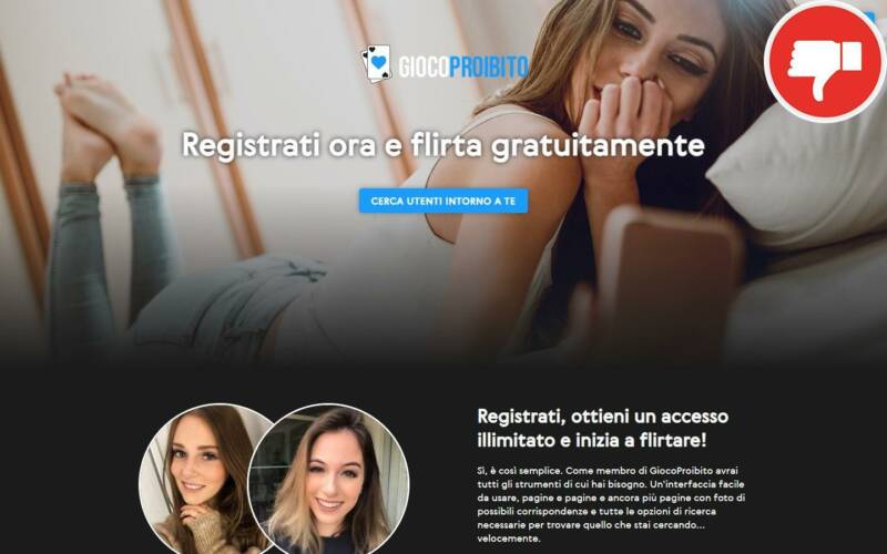 Recensione GiocoProibito.com Truffa