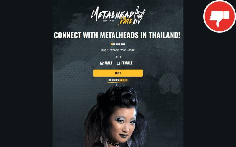 Recensione MetalHeadDate.com Truffa