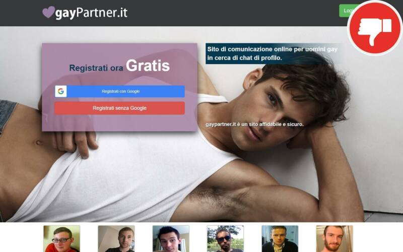 Recensione GayPartner.it Truffa
