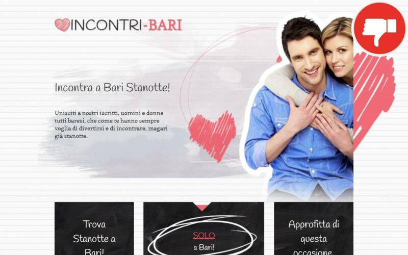 Recensione Incontri-Bari.it Truffa