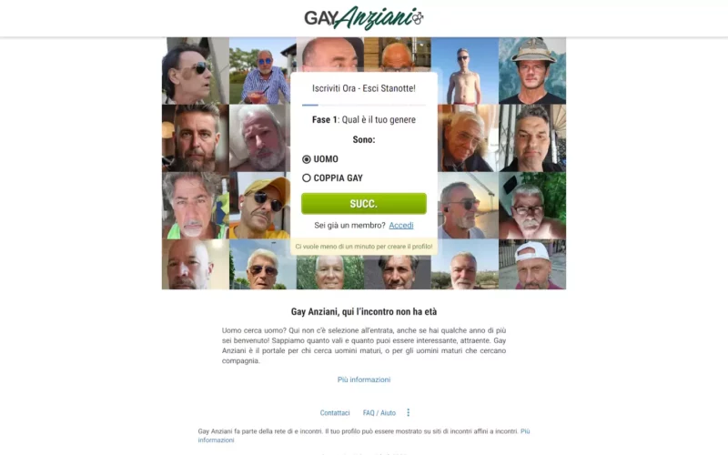 Recensione GayAnziani.it Truffa