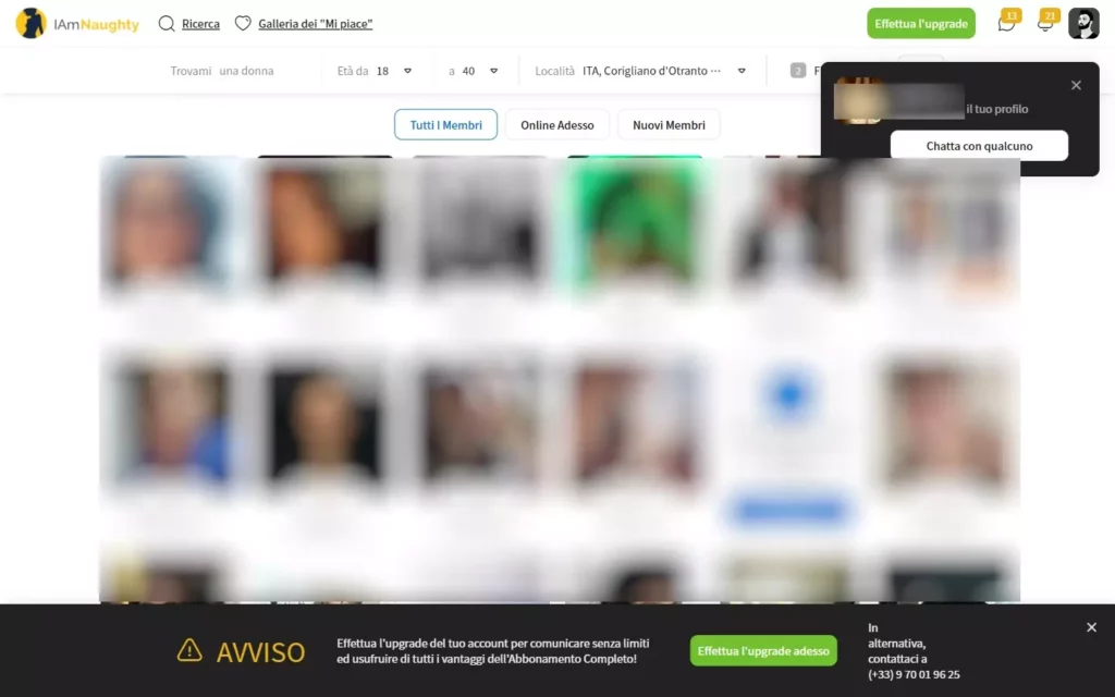 IAmNaughty.com - members area