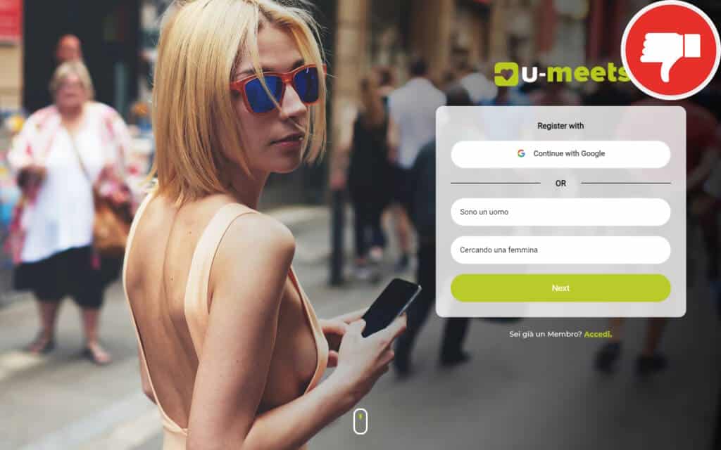Recensione U-Meets.com Truffa