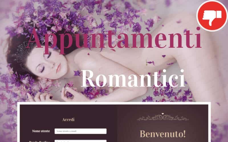 Recensione Appuntamenti-Romantici.it Truffa