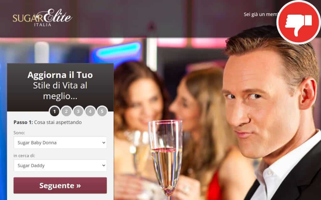 Recensione SugarElite.com Truffa
