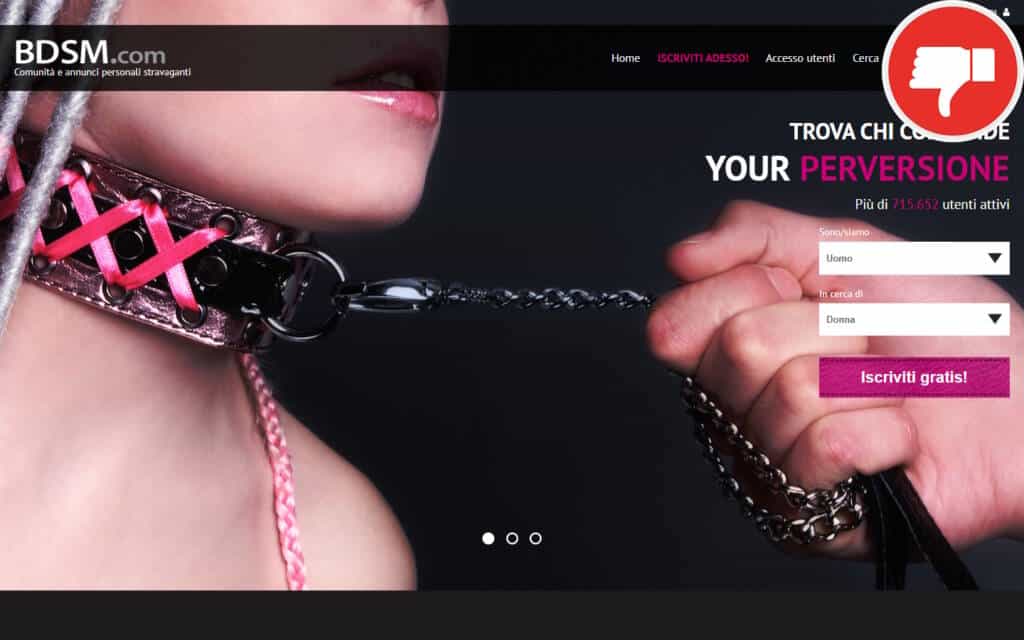 Recensione BDSM.com Truffa