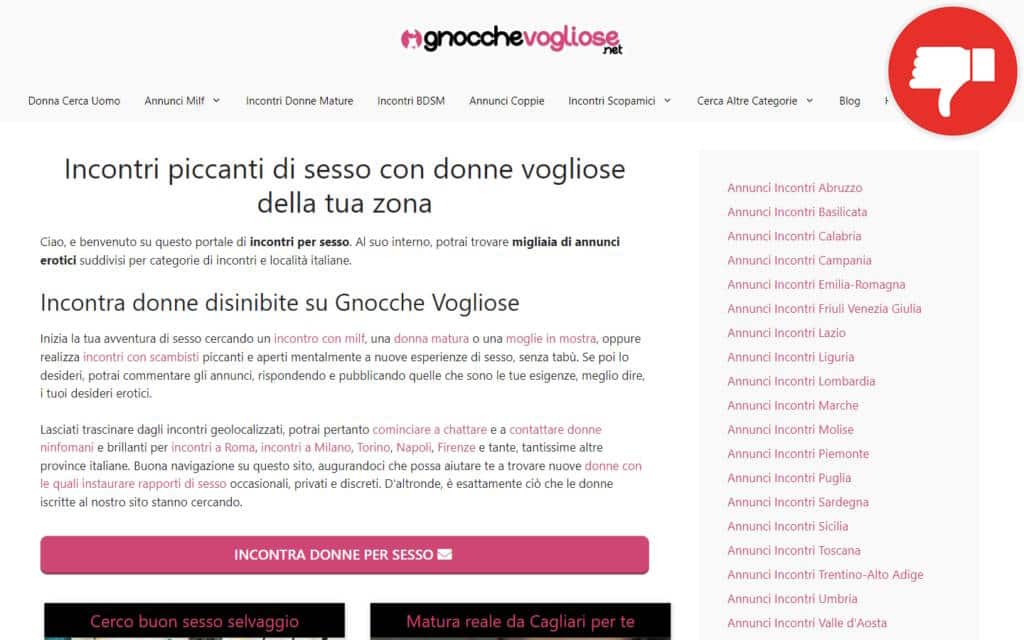 Recensione GnoccheVogliose.net Truffa