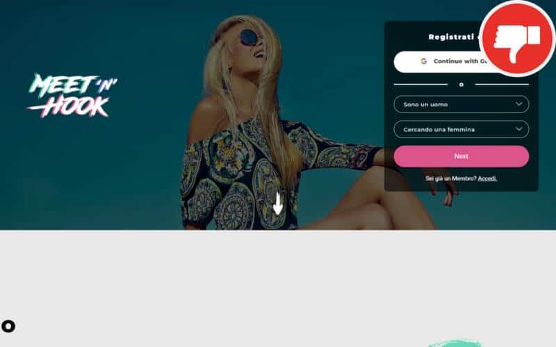 Recensione Meet-N-Hook.com Truffa