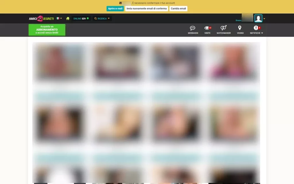 AmiciSegreti.com - members area