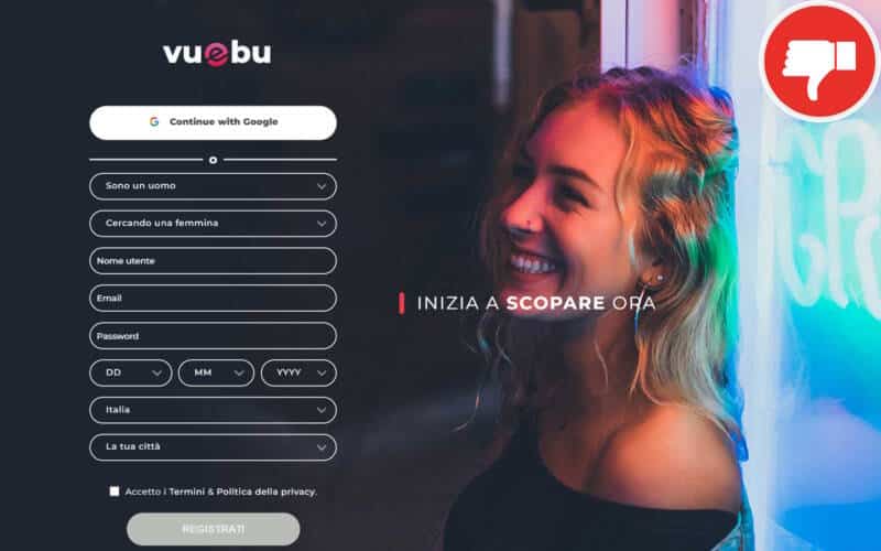 Recensione Vuebu.com Truffa