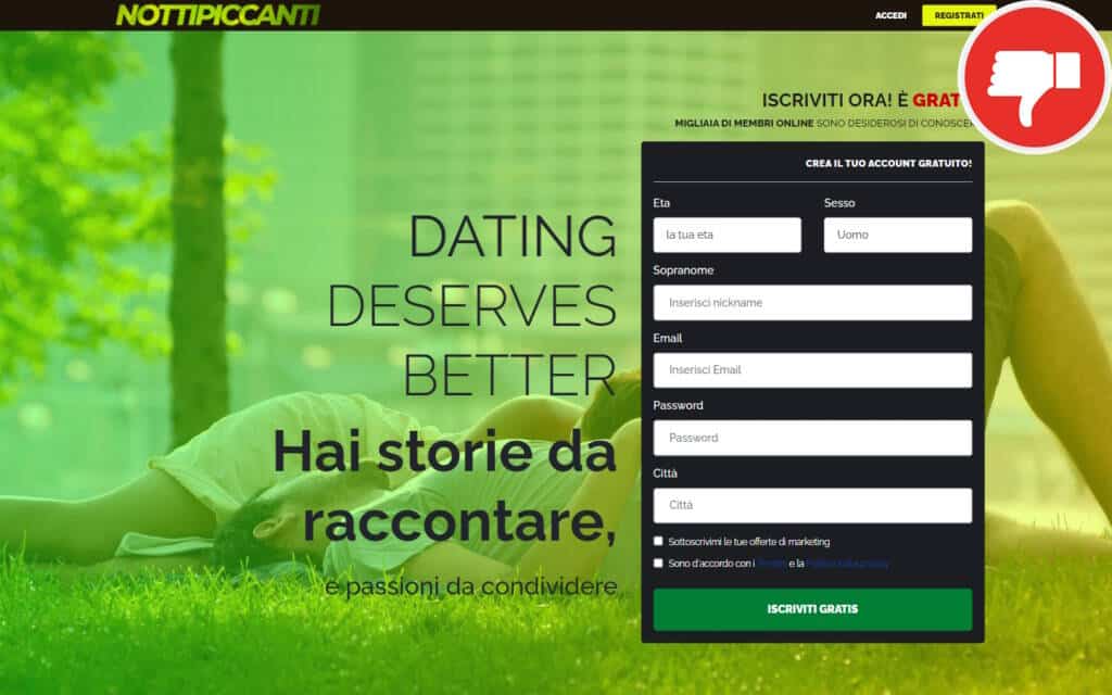 Recensione NottiPiccanti.com Truffa