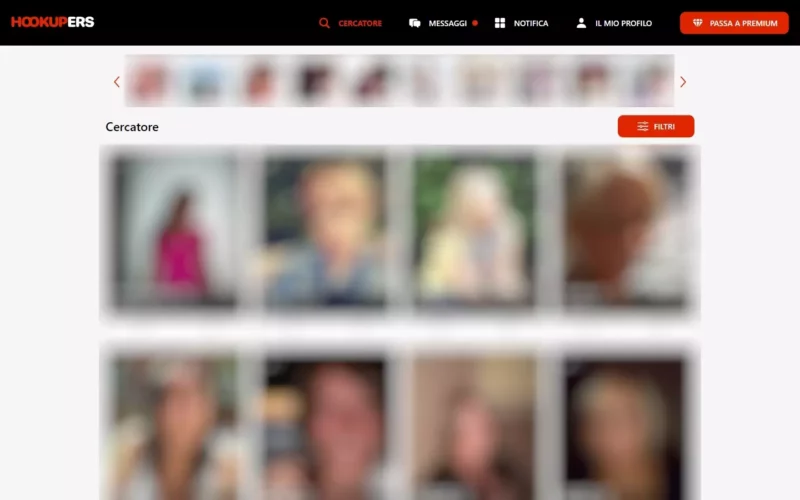 HookUpers.com area personale