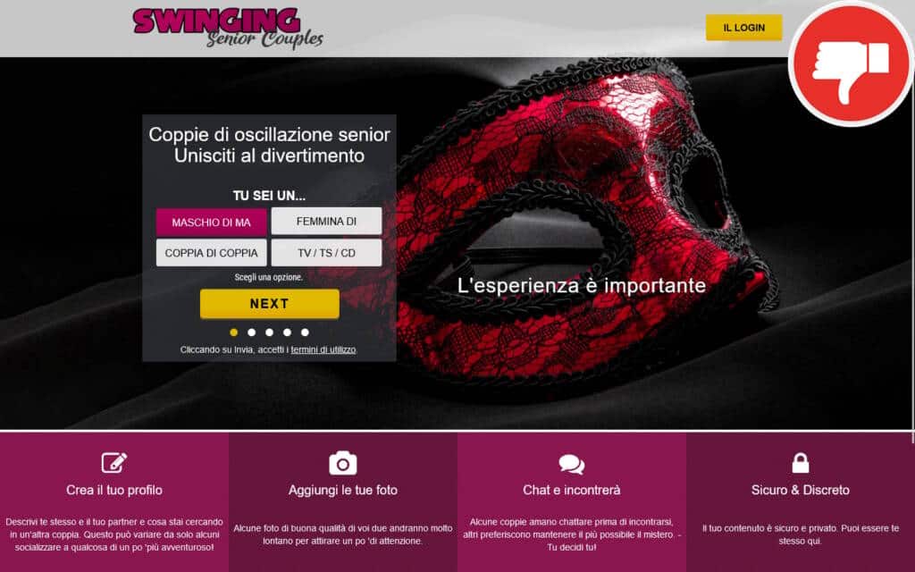 Recensione Swinging-Senior-Couples.com Truffa