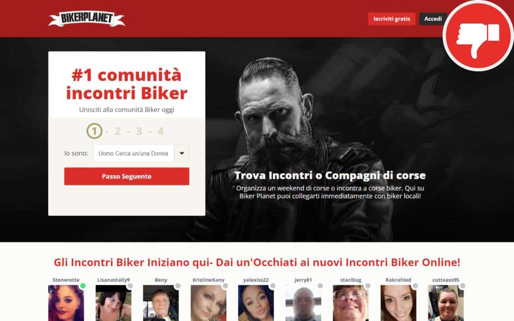 Recensione BikerPlanet.com Truffa