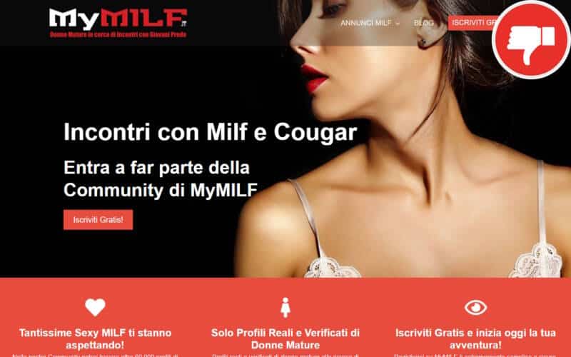 Recensione MyMilf.it Truffa