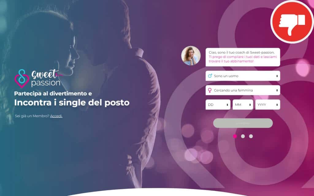 Recensione Sweet-Passion.com truffa