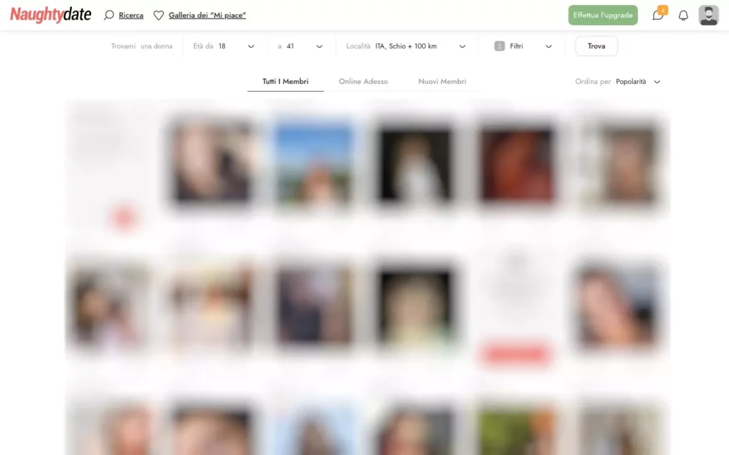 Naughtydate.com - members area
