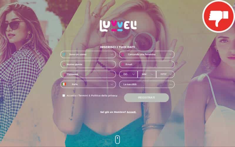 Recensione Luvveli.com Truffa