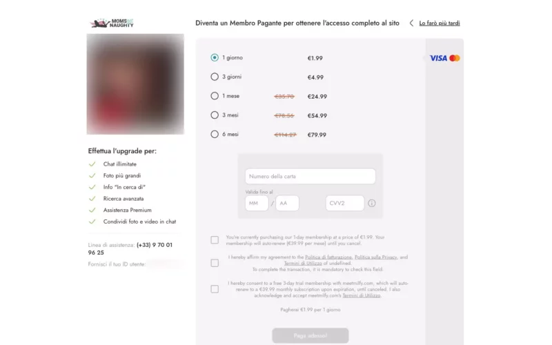 MomsGetNaughty.com costi