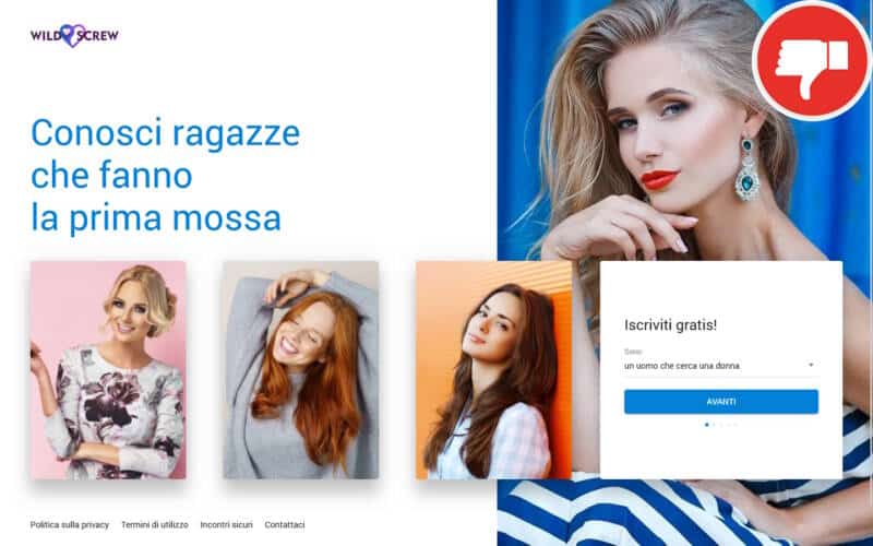 Recensione WildScrew.com Truffa