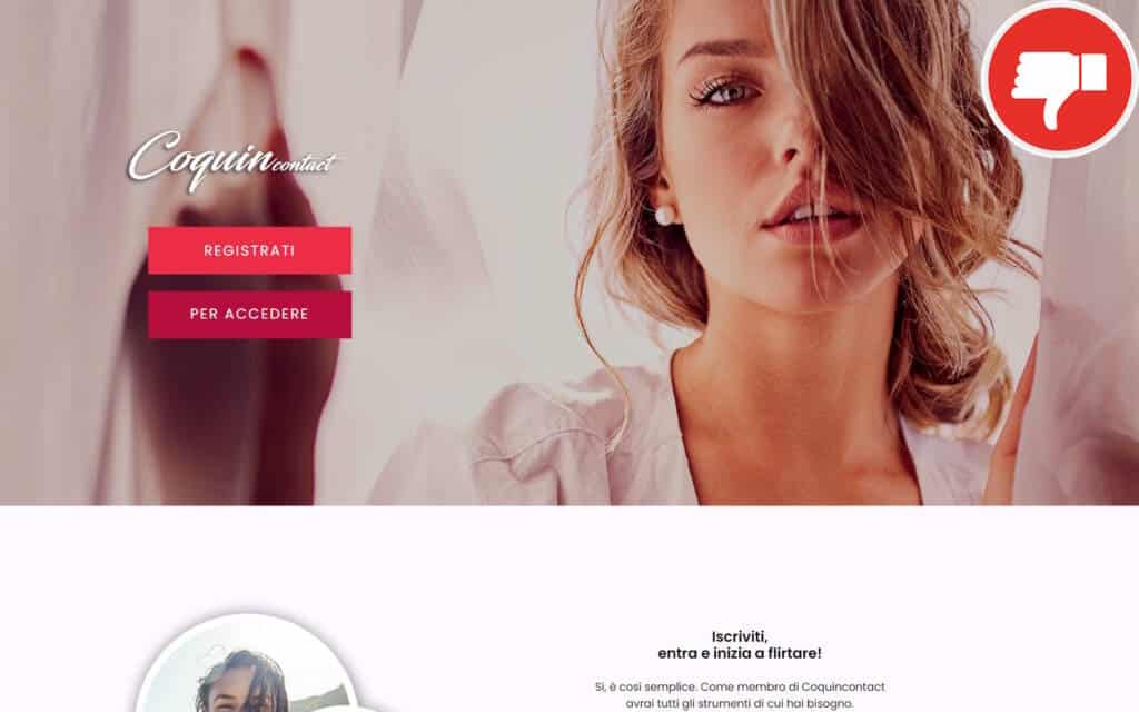 Recensione CoquinContact.com Truffa