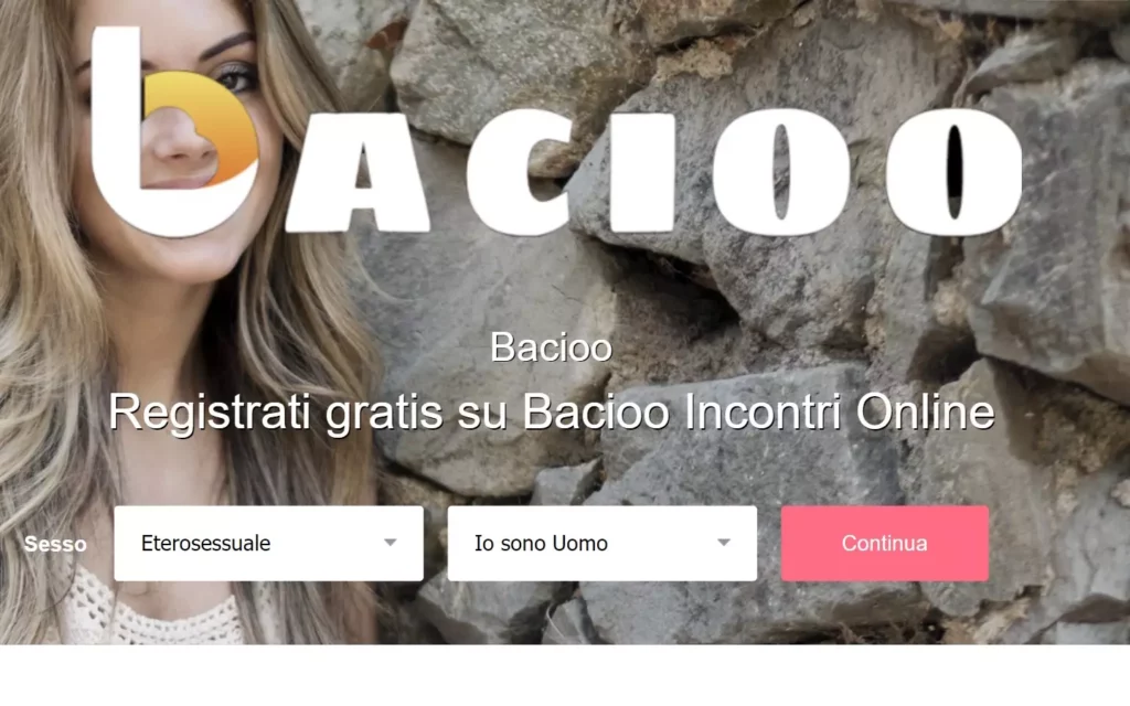 Bacioo.com - home page