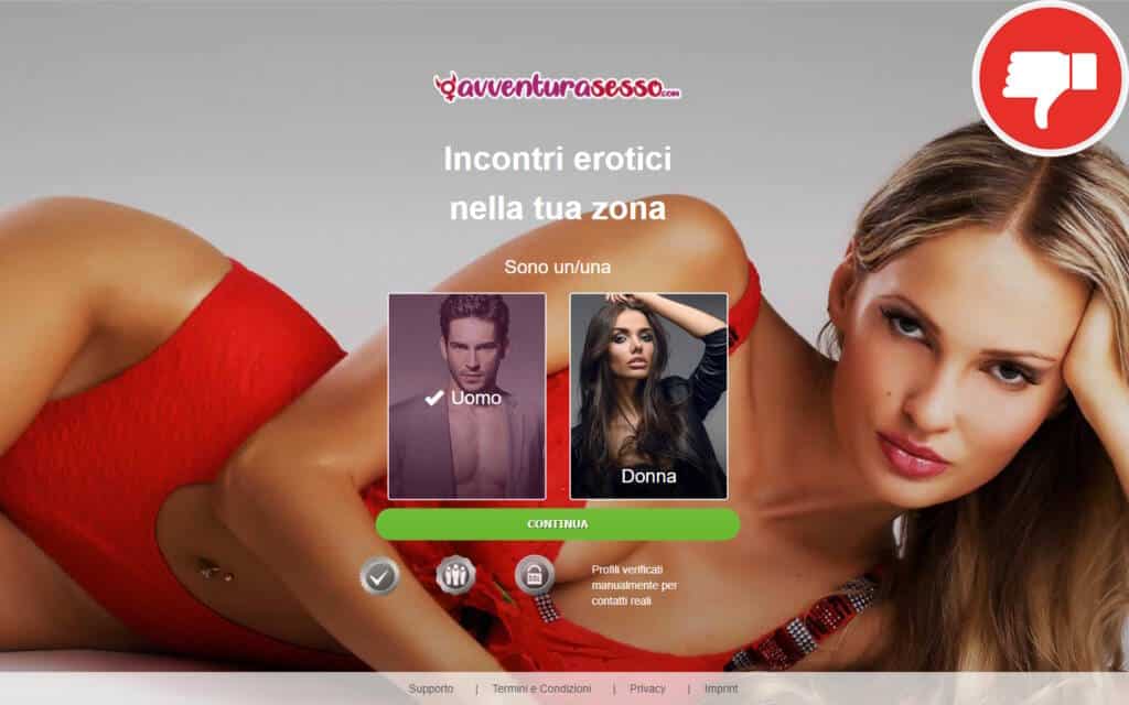 Recensione AvventuraSesso.com Truffa
