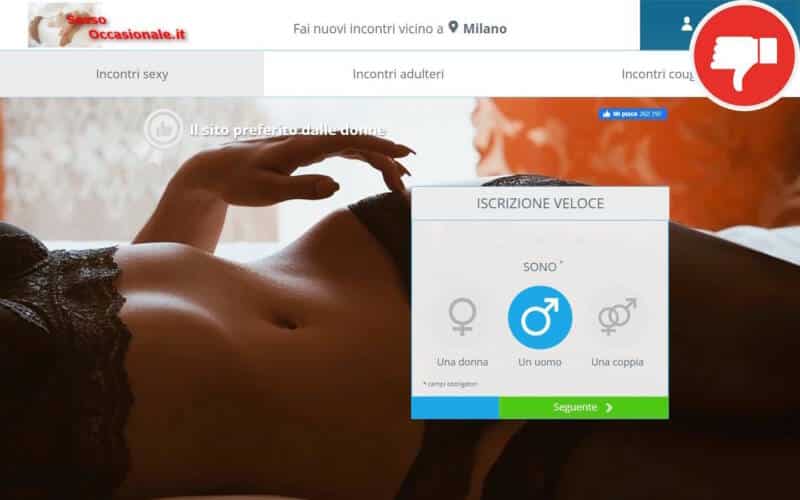 Recensione Sesso-occasionale.it truffa