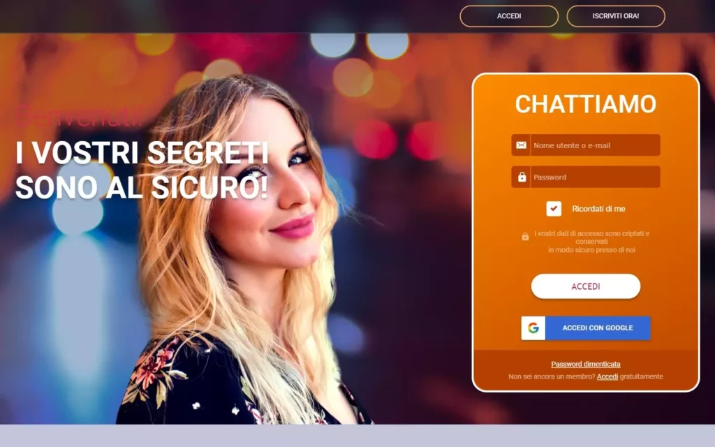 Segretamente.com - home page