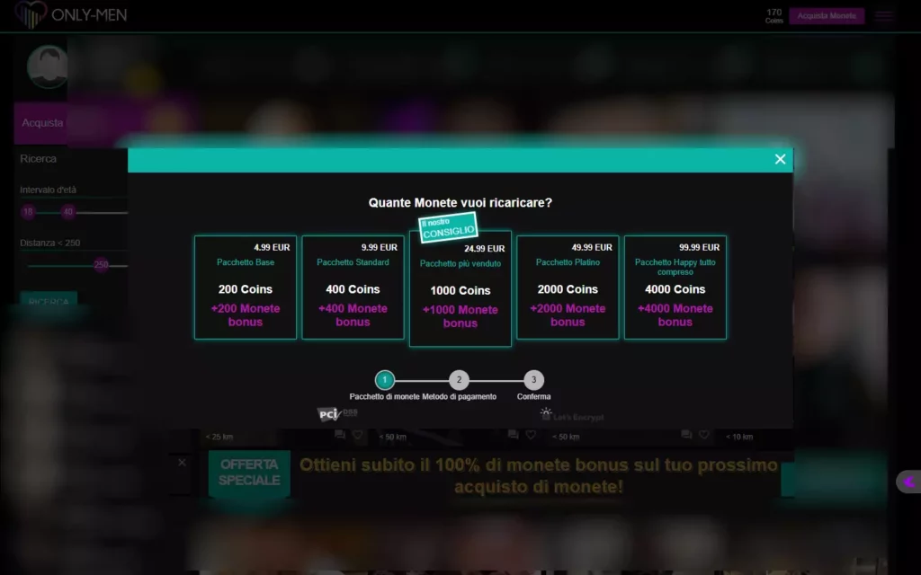 Only-Men.com - costs