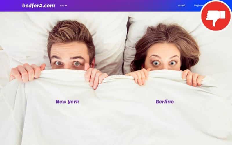 Recensione BedFor2.com Truffa