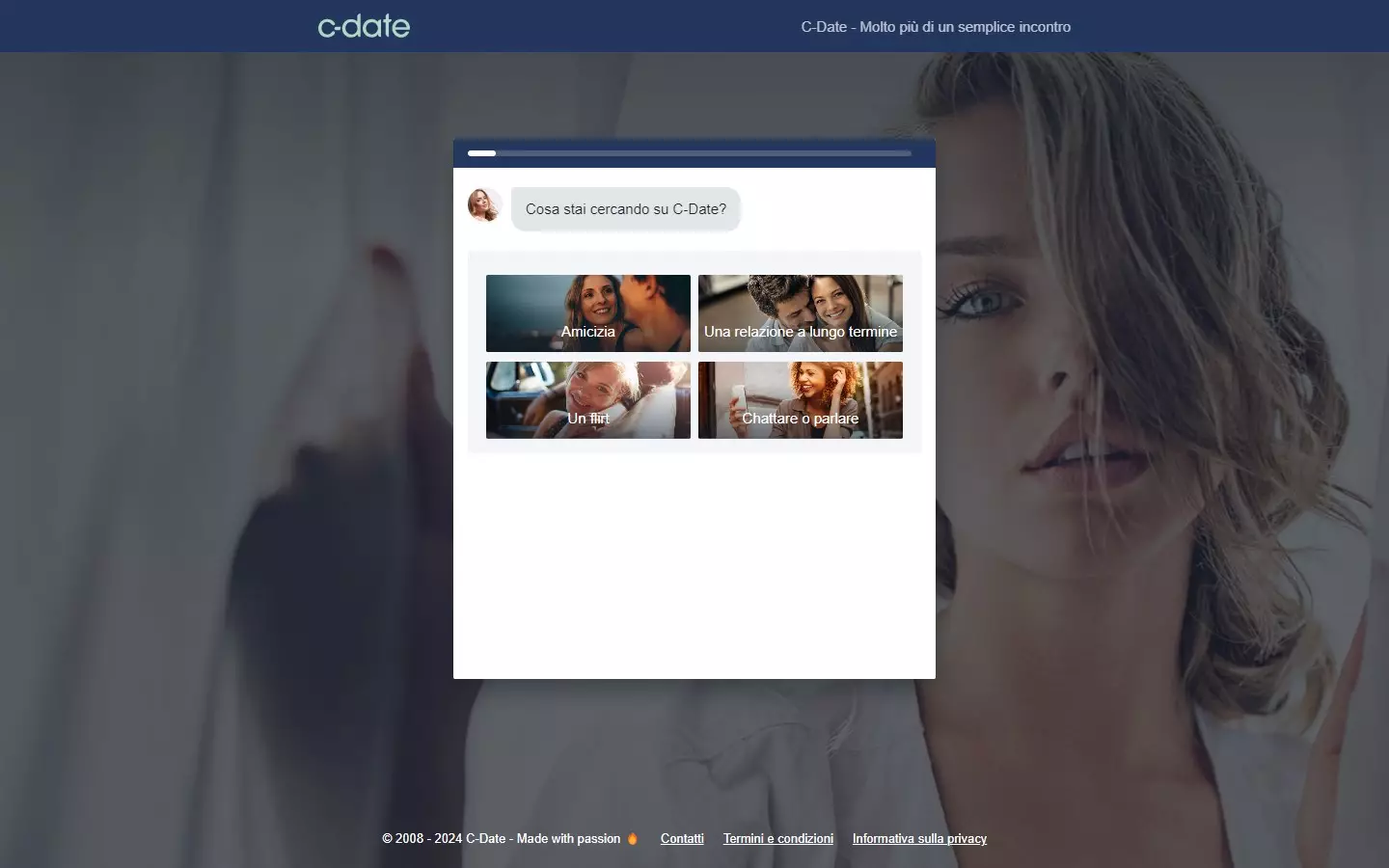C-Date.it registrazione