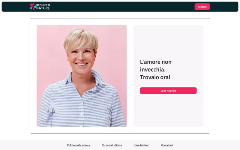 DesiredMature.com Pagina Iniziale