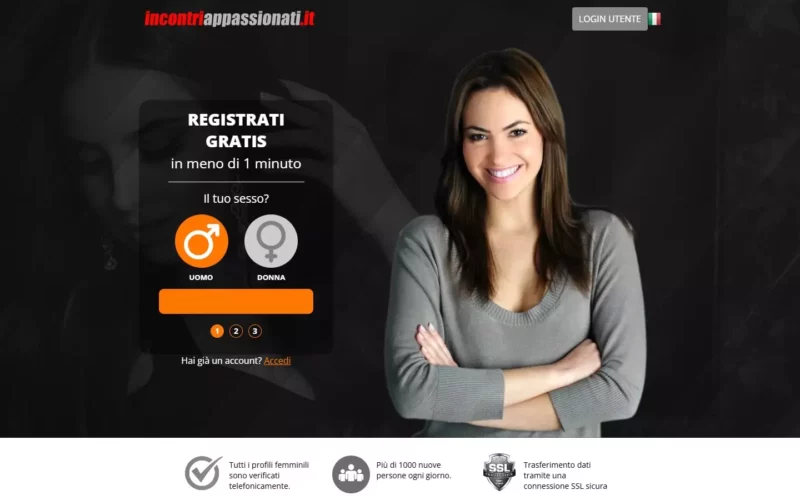 IncontriAppassionati.it Pagina Iniziale