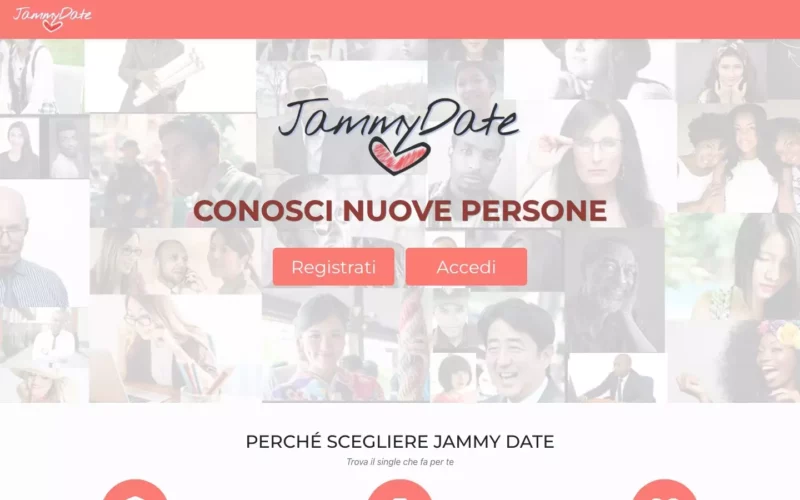 JammyDate.com Pagina Iniziale