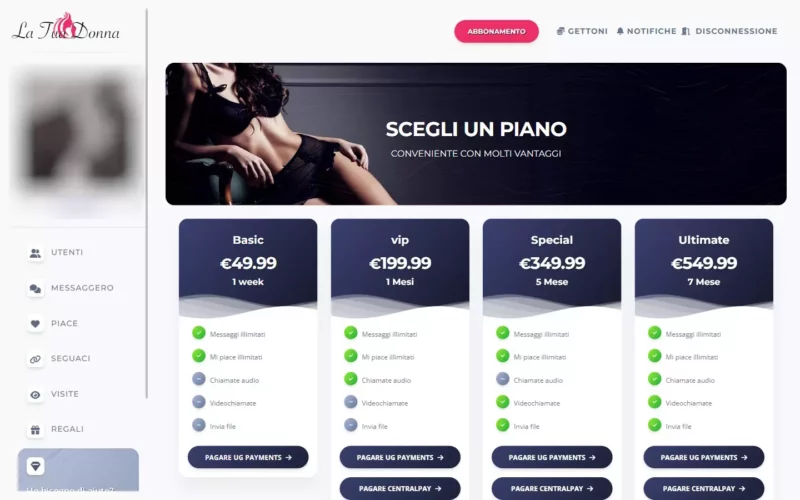 LaTuaDonna.com costi
