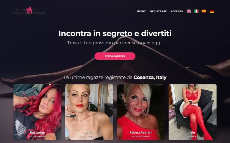 Recensione LaTuaDonna.com pagina iniziale