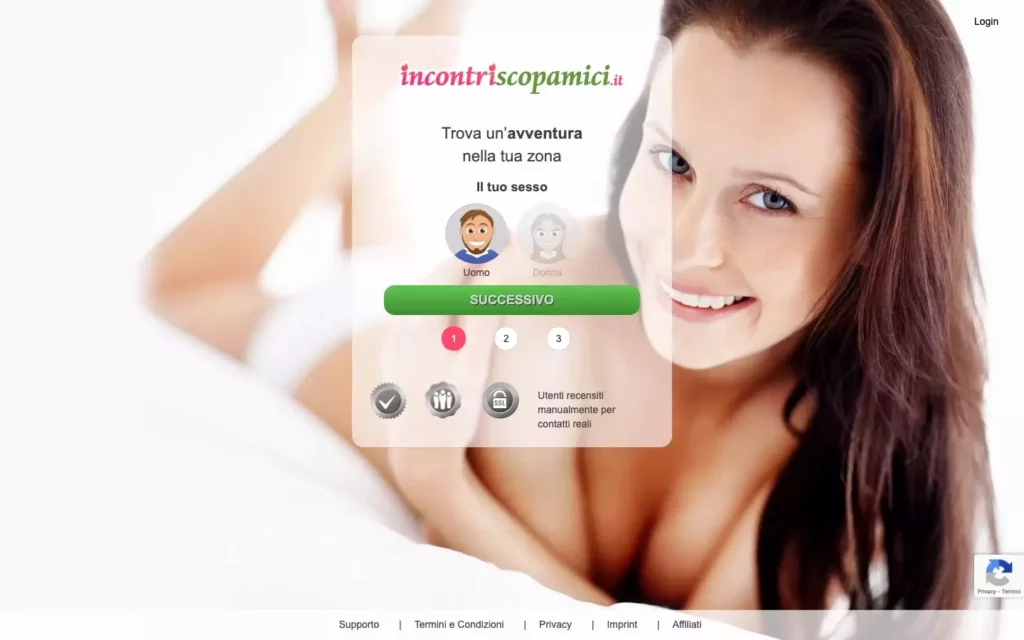 IncontriScopamici.it Pagina Iniziale