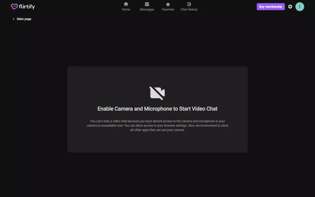 flirtify.com - memebers area